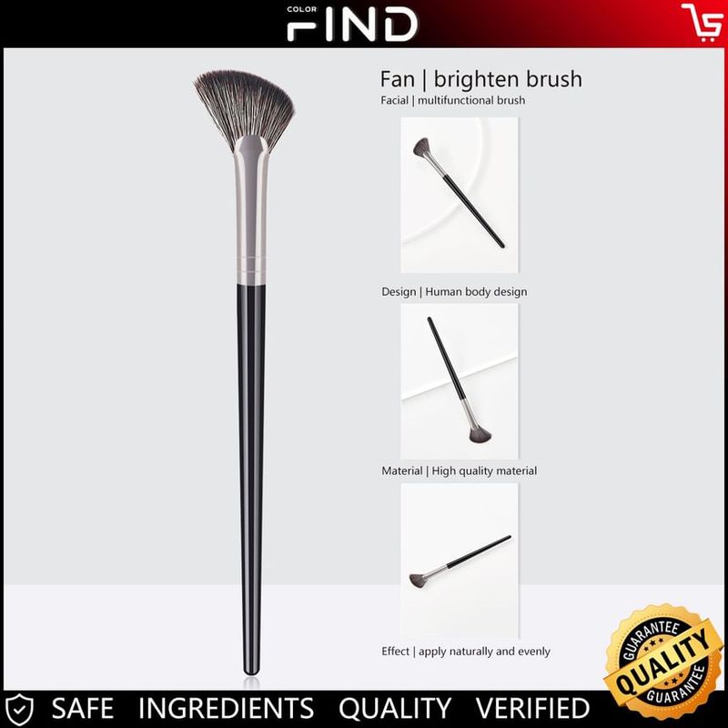 Stroke of Beauty - Angled Fan Highlighter Brush