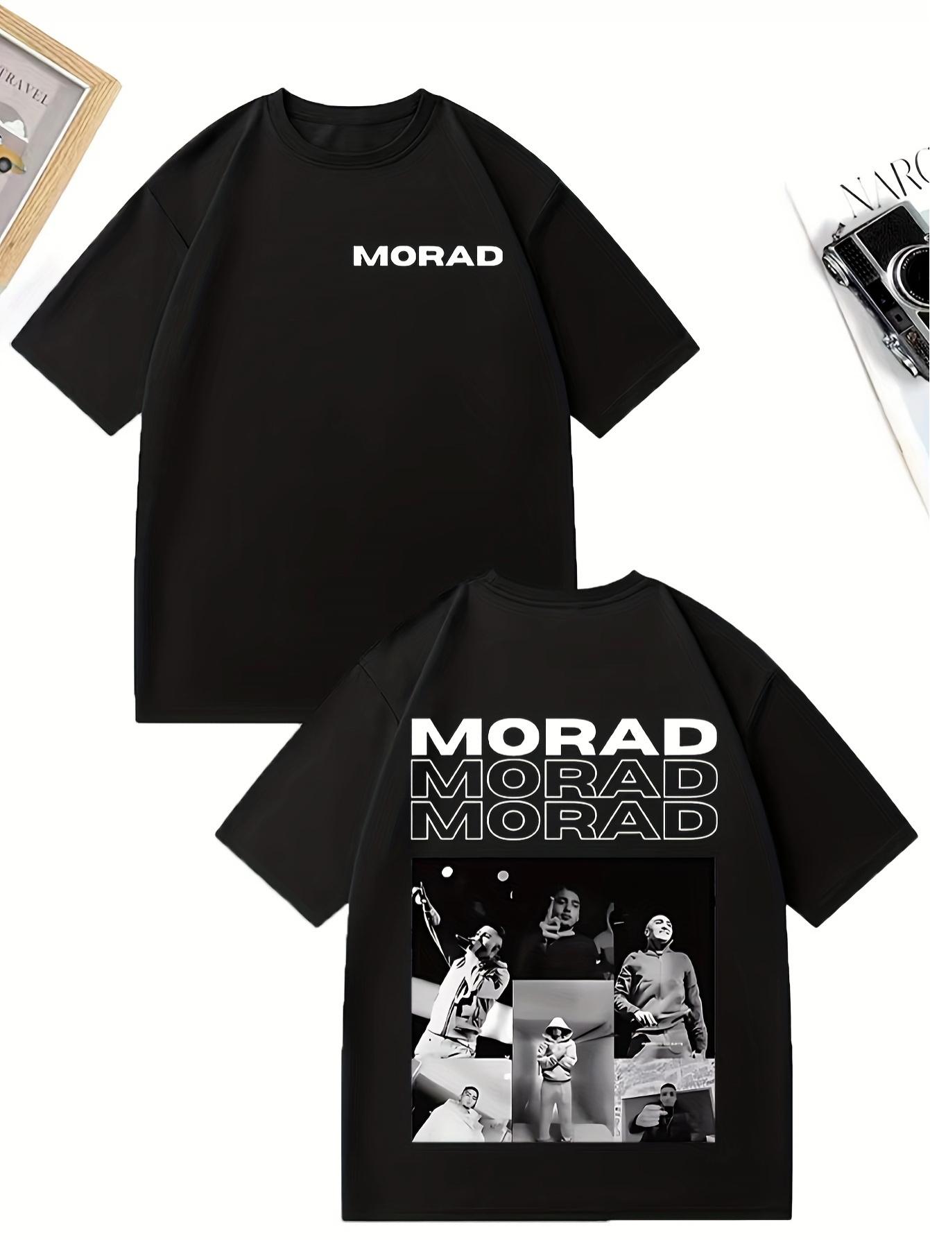 Morad MDLR Album Merchandise T-Shirt - A Unisex Hip-Hop Streetwear Tee Featuring The Morad Logo XS