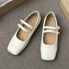 Frühling neue Retro Einzelne Schuhe Mary Jane Einzelne Schuhe einfach pendeln täglich Fee Einzelne Schuhe