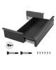 VEVOR 16" Wide Under Desk Drawer Slide Out, Under Desk Mounted Pull-out Drawer Attachment, Hidden Desktop Storage Organizer