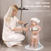 Baby Shower Stand Portable Foldable Adjustable Baby Bath Seat with Anti-Slip Base Lightweight Toddler Bath Support Seat