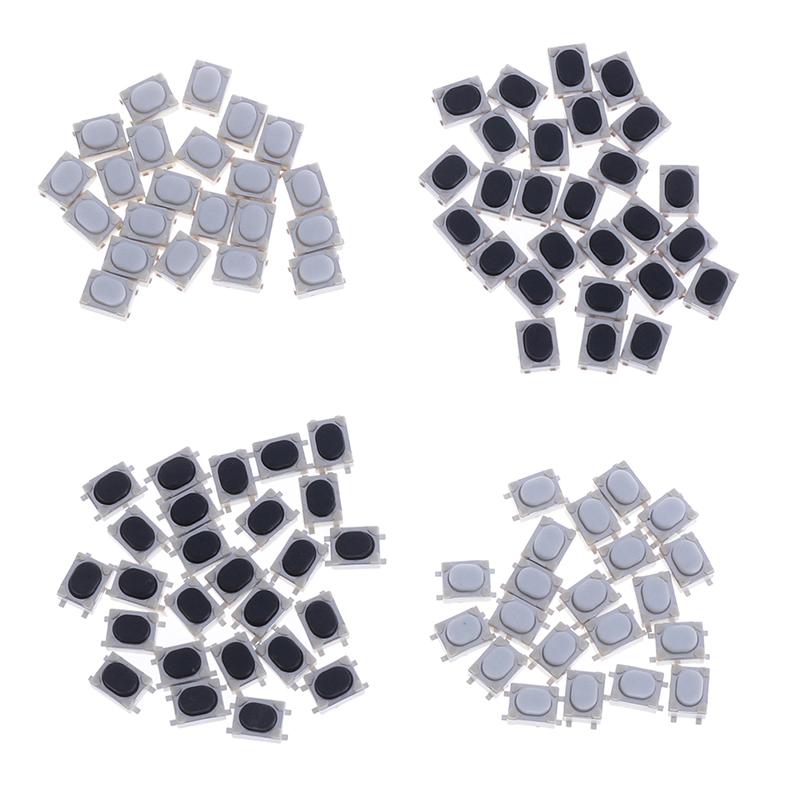 20 Stück 3*4*2.5Mm Smd Taktiler Schalter 4 Pin Touch Mikroschalter Drucktastenschalter