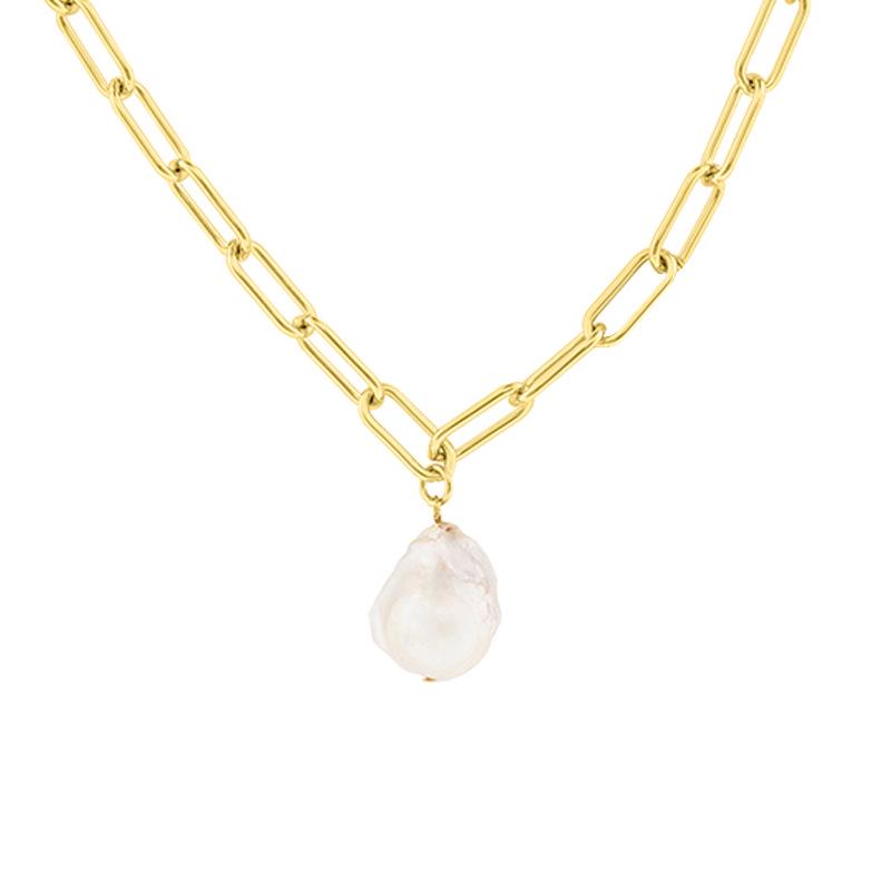 925 Silver Baroque Song Yanfei Style Clavicle Necklace