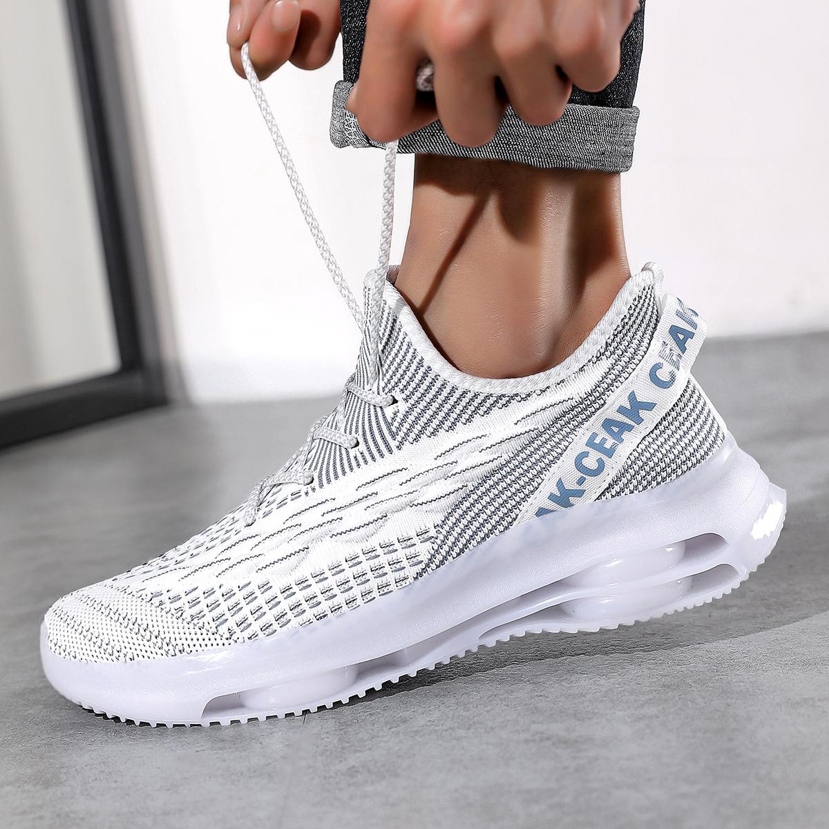 

Мужская обувь модная обувь летающая тканая дышащая большого размера мужская спортивная обувь повседневная обувь для спорта на открытом воздухе новая обувь 47