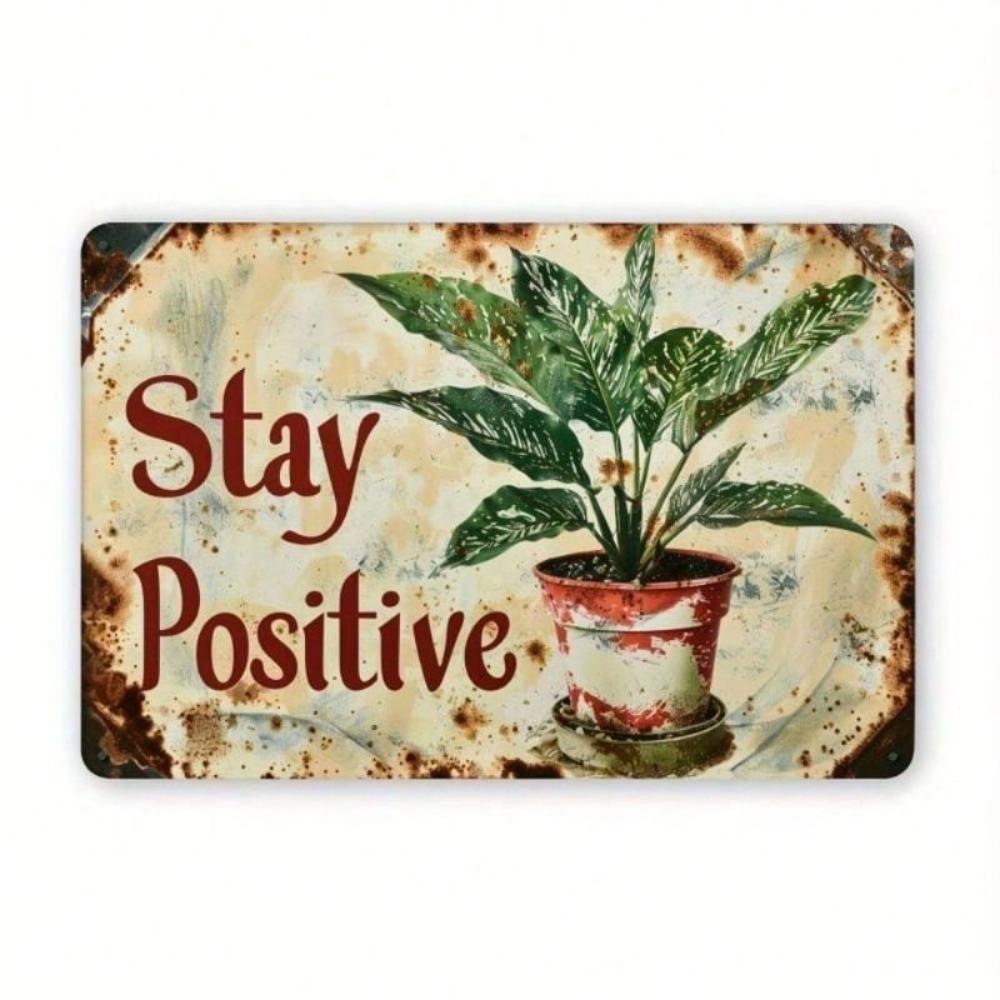 Metal Wall Art Decorative Sign Rustic Vintage Home Decoration