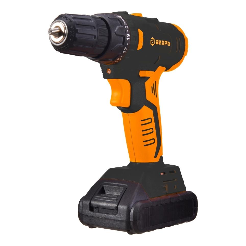 

Аккумуляторная дрель-шуруповерт Vortex Da-18l-2k B 2 0 AH