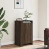 Sideboard in Brown Oak Look 45 x 35 x 75 cm Particleboard