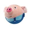 Smart Electric Bouncing Squeaky Ball Durable Plush Anti-Bite Dog Toy Musical Talking Self-Moving Interactive Entertainment Toy