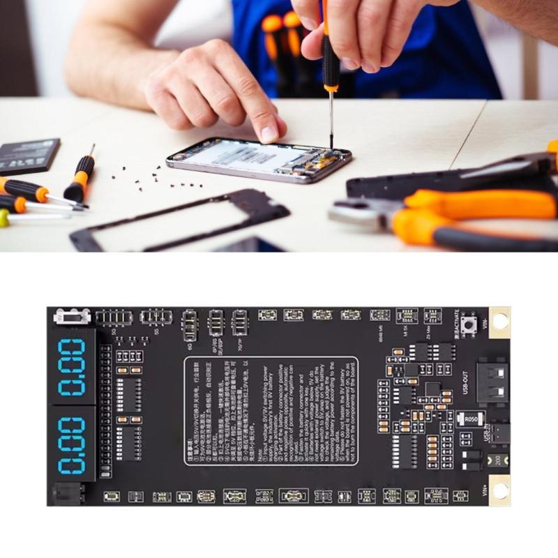 Battery Tester Activation Board Phone Battery Repair Circuit Board Universally for Smartphone Phone Quick Charging