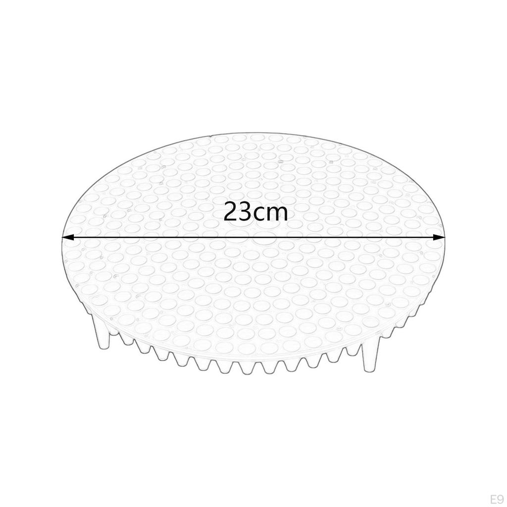 Automotive Bucket Insert Auto Detailing Tools Easy To Use Portable 9.06inch Detachable Cleaning