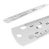 Spoke Measuring Ruler Double-Sided Spoke Length Measuring Ruler Multi-Function Steel Ruler Gauge Tool for Mountain Bike