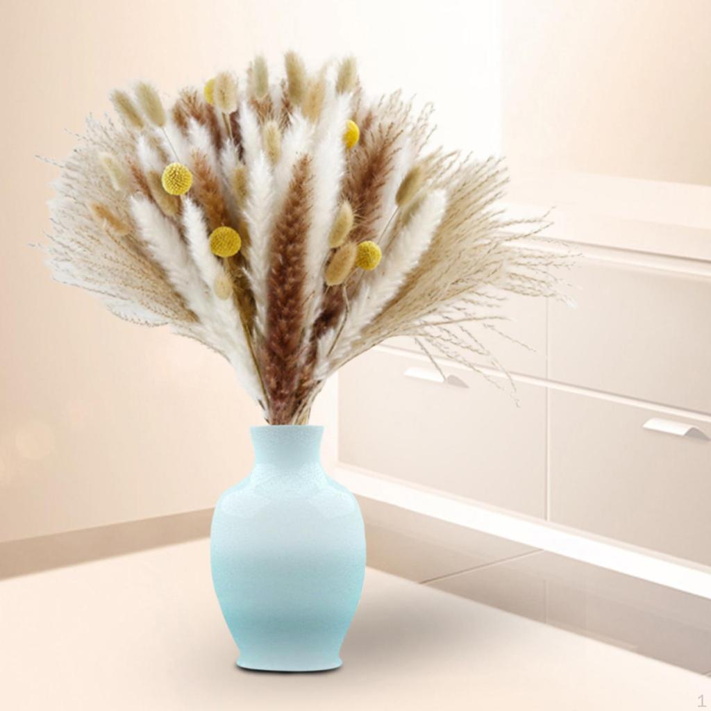 Floral Bouquet Reed Vase Dried Flower Photography Living Room Arrangement