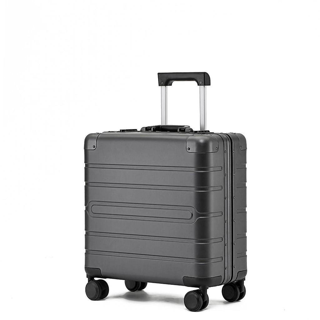 Aluminum Magnesium Alloy 18" Business Carry-on with Spinner Wheels