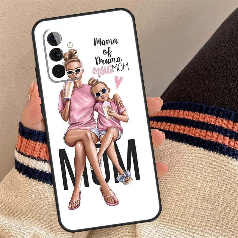 SUPER MOM MUM MOTHER MAMA CUTE BABY Case For Samsung Galaxy A16 A26 A36 A56 A55 A35 A15 A52 A32 A12 A53 A33 A13 A14 A34 A54 A17