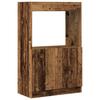 Highboard with Rustic Wood Look 63 X 33 X 100 Cm Engineered Wood