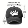Trendy Baseball Cap for Men and Women, Exquisite Print, Adjustable for Outdoor Travel