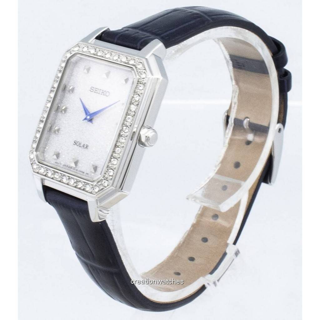 Seiko Conceptual SUP429P SUP429P1 SUP429 Diamond Accents Solar Damenuhr