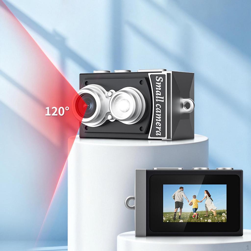 Retro Mini Digital Camera Compact Practical Easy to Use Portable 1080P Video