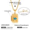 Stainless Steel Photo Box Necklace Light Luxury Niche Clavicle Chain Valentine's Day Titanium Steel Ring Jewelry