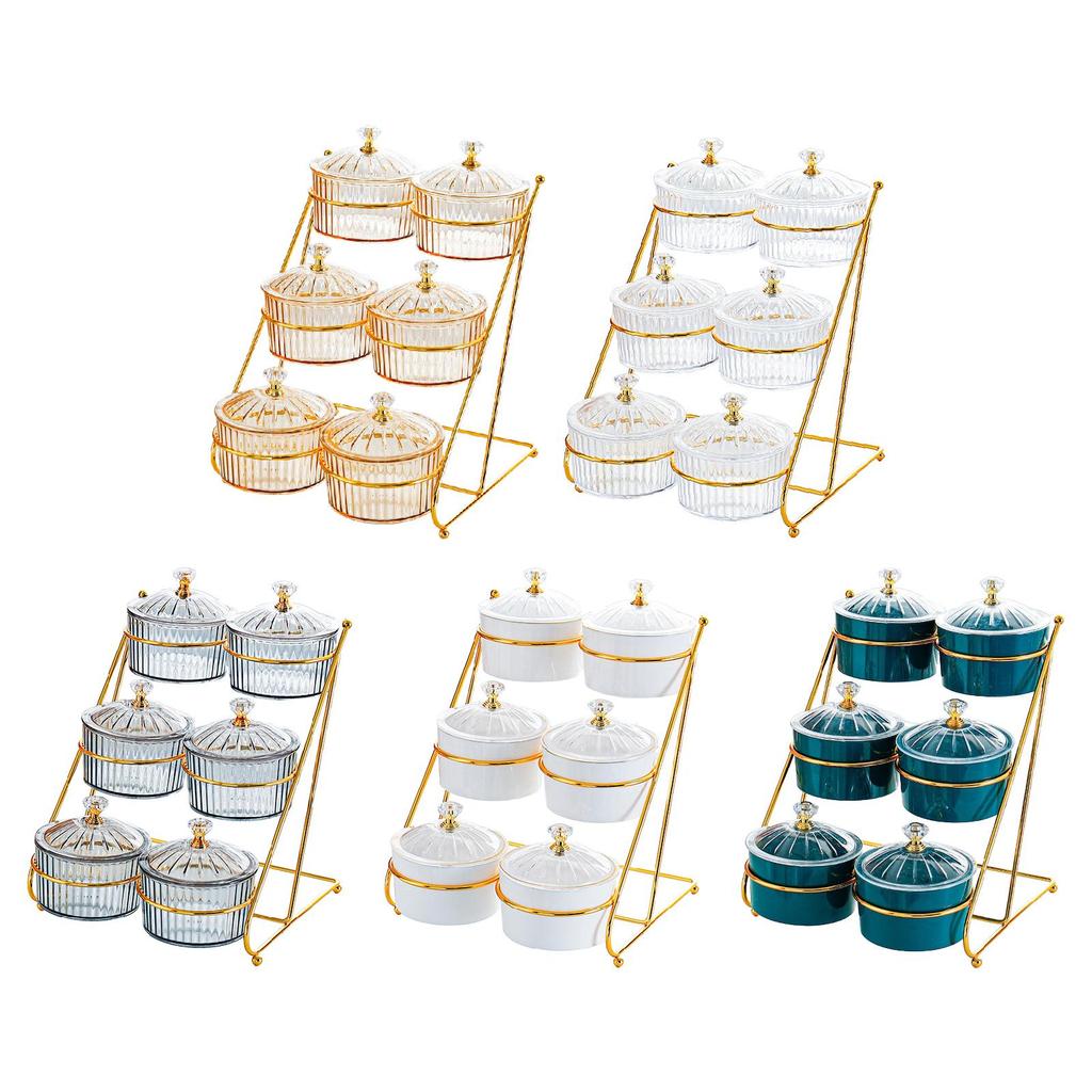 Dried Fruit Plate Food Storage Tray Organizer Storage Container Platter Home