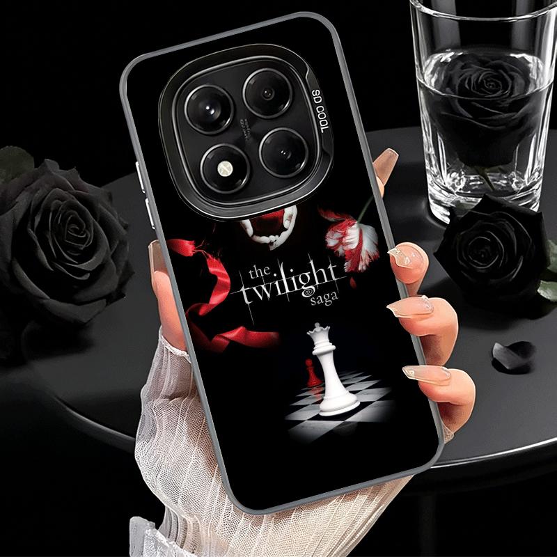 Twilight Saga Edward Soft Phone Case for Xiaomi Redmi Note 13 14 15 Pro Plus 12S 12 11S 11 11T 10S 10 Shockproof Cover Back Shel