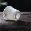 Hand-painted White Porcelain Tea Tasting Cup