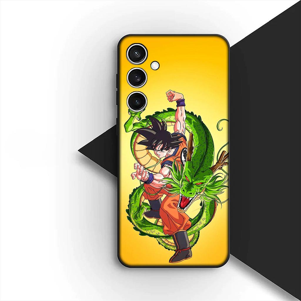 Cover for Samsung Galaxy S10 S8 S9 Plus A33 A34 A31 70 A71 A72 Note 20 9 8 S10E Casing Phone Case Anime Dragon Gokus Ball Poster