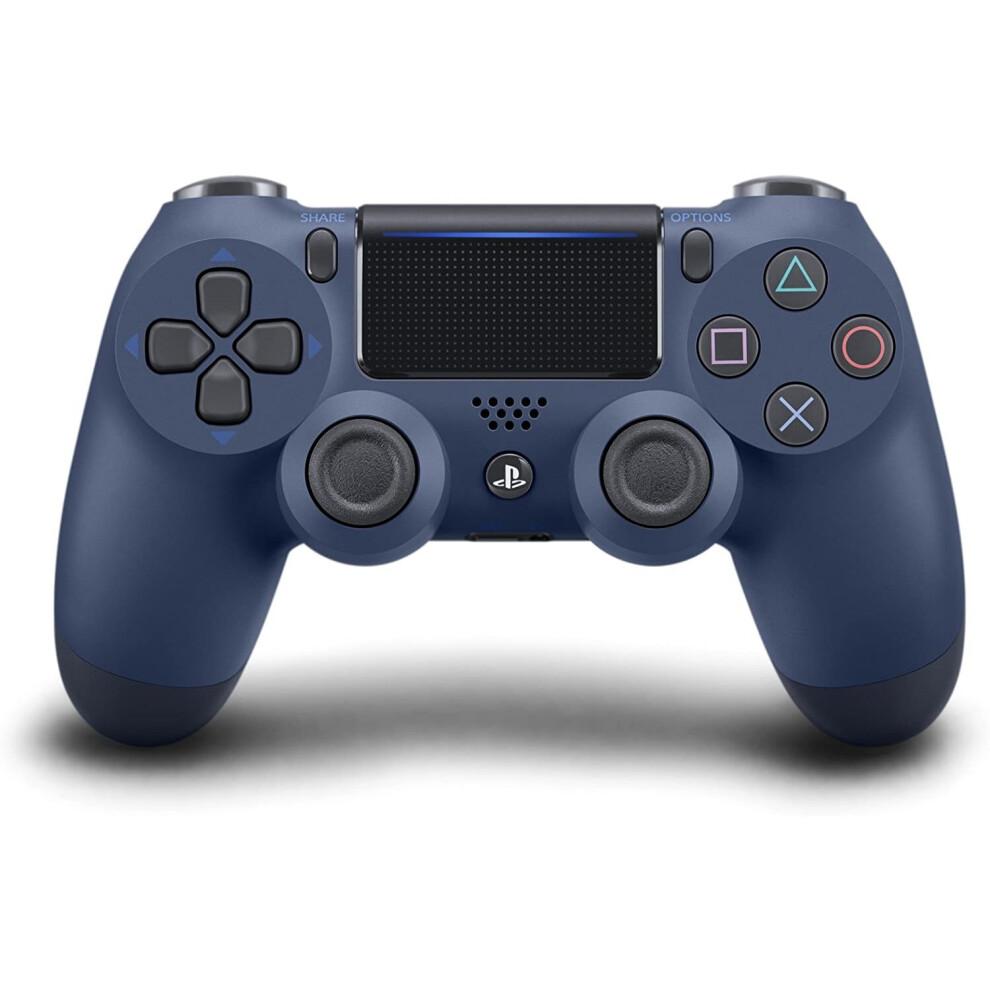 Wireless Game Controller for PS4, Dual Joystick Gamepad with Vibration Feedback, Ergonomic Grip and Responsive Controls