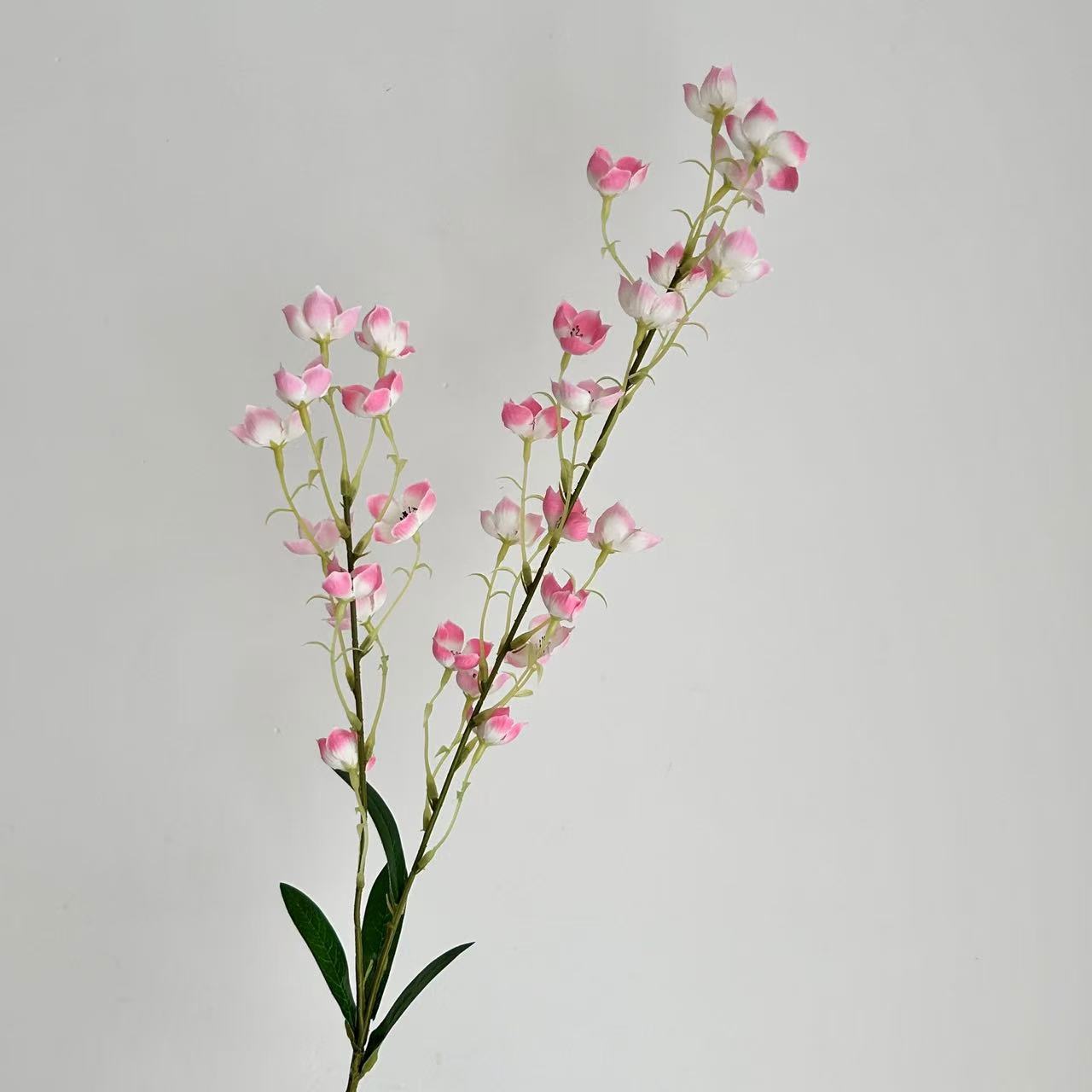 

Lily of the Valley Silk Flowers Artificial, Lifelike Fake Flower Arrangement for Bedroom Studio Home Decor світло-рожевий колір