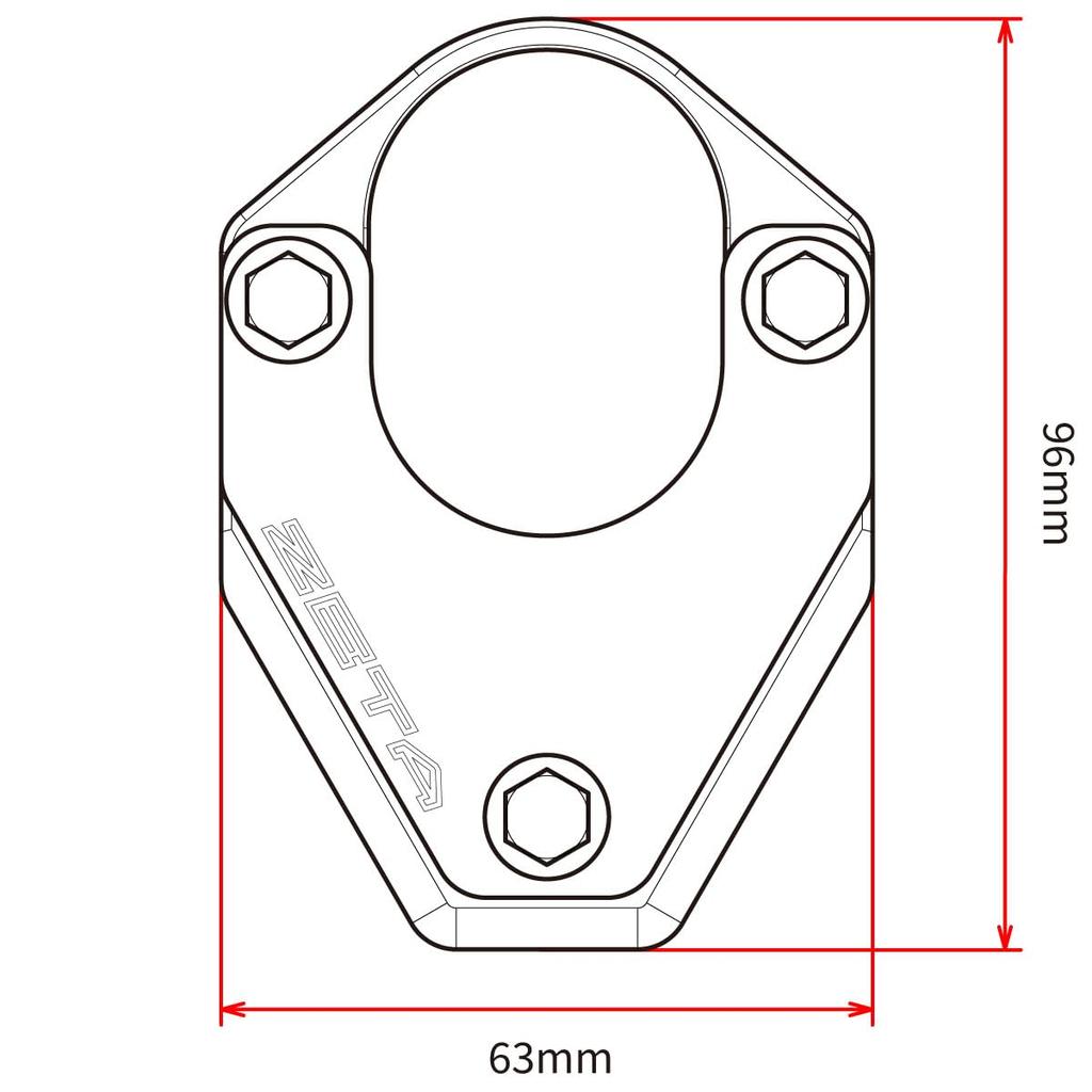 ZETA Racing 690ED R, 701ED, 701SM, 790ADV, 890ADV, 1090ADV, 1190ADV, 1290ADV, 1290ADV Side Stand