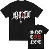 Rapper Ken Carson Opium Merch Tour Potiskové Tričko Playboi Carti Ken Carson AGC Album Tričko Hip Hopové Tričko Streetwear
