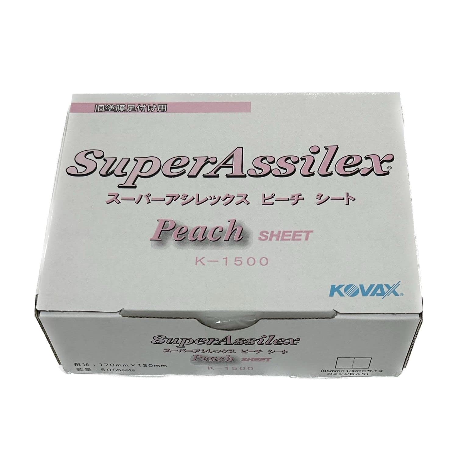 

Kovacs Super Assilex sheets 7510 Peach Co., Ltd. Sheet/50 K-1500(170X130) персиковий