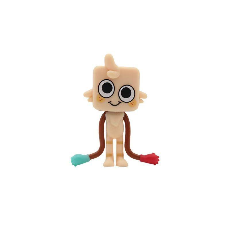 Cute Dandys World Pvc Doll Figurine Set Of 8 Anime Character Perfect Home Decor