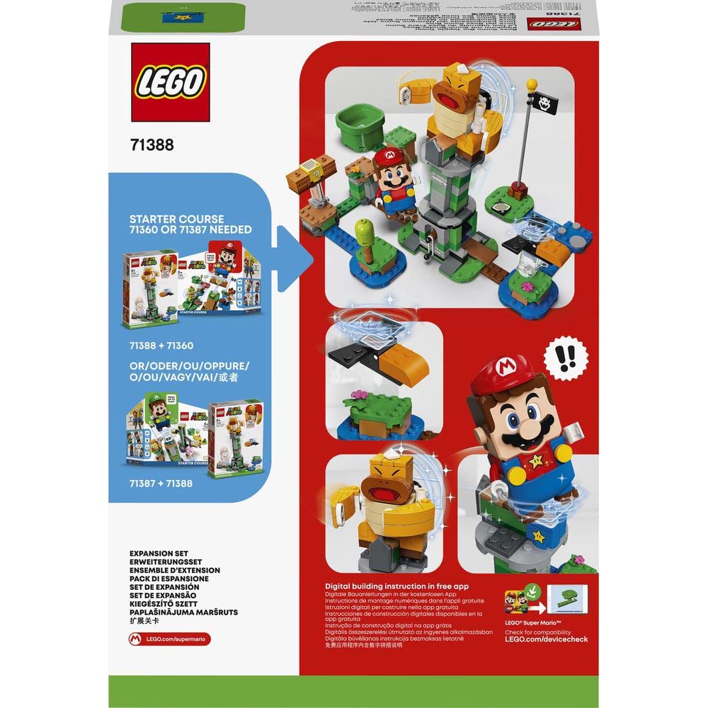 LEGO Super Mario Boss KK's Wobbly Tower Challenge 71388