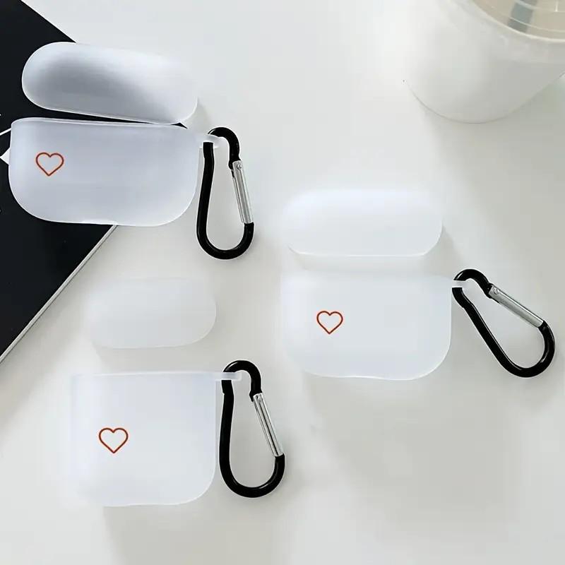 White red love applies to AirPods 1/1st generation protective case Apple pro/1 wireless bluetooth headset cover