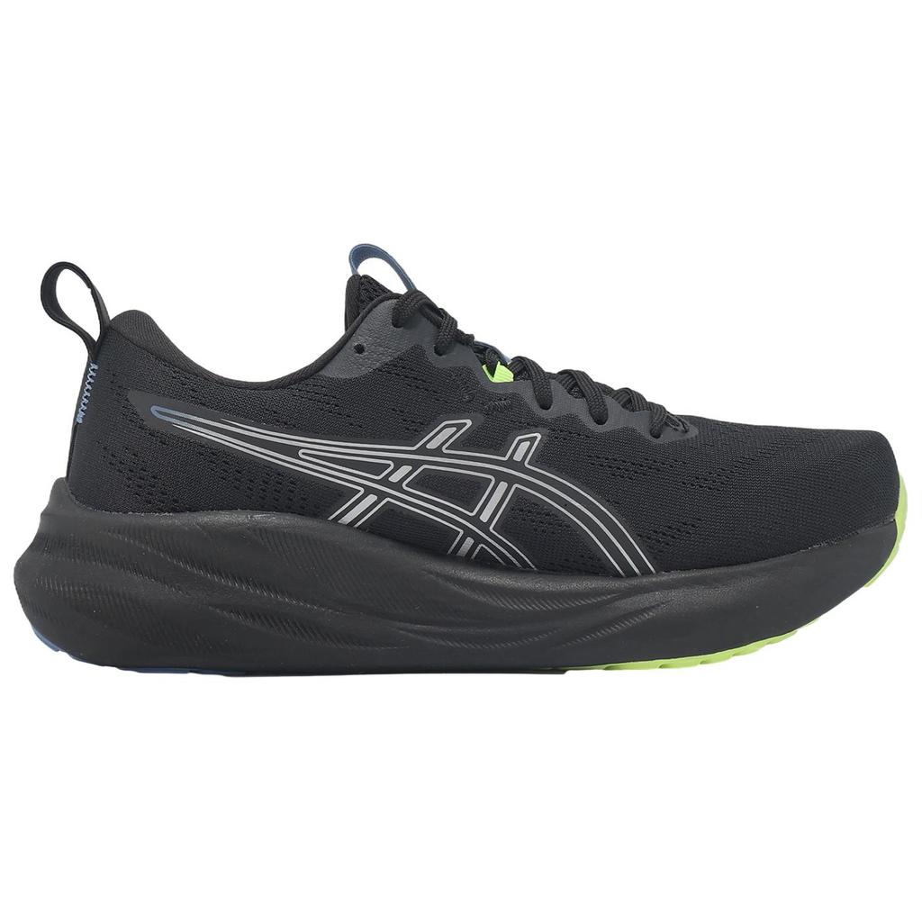 Asics GEL PULSE 16 Atmungsaktive Stütz-Laufschuhe Damen Schwarz Silber Sneaker 1012B755-003