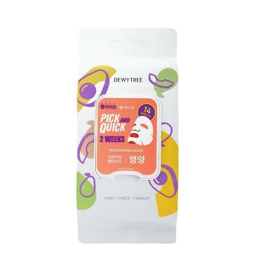 Dewytree Pick And Quick 2 Weeks Nourishing Mask Sheet 14 Sheets