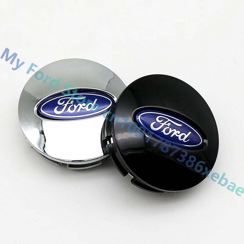 Car Sticker 4Pcs 65mm Car Styling Wheel Center Hub Cap Emblem Logo Hub Cap For Ford Fiesta Mondeo Fusion Explorer Escape Shelby
