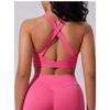 Women's High Impact Buttery Soft Sports Bra High Stretch Shockproof Racerback Yoga Tank Top Gym Running Fitness Athletic Underwear