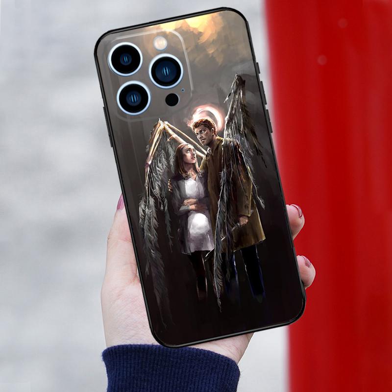 Supernatural TV Show Phone Case For iPhone 16 Pro Max 12 13 Mini 11 14 15 Pro Max XR 15 16 Plus 16e Cover Shell