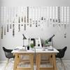 100PCS 10X10MM DIY Disco Ball Glass Mirror Stickers  Wall Sticker