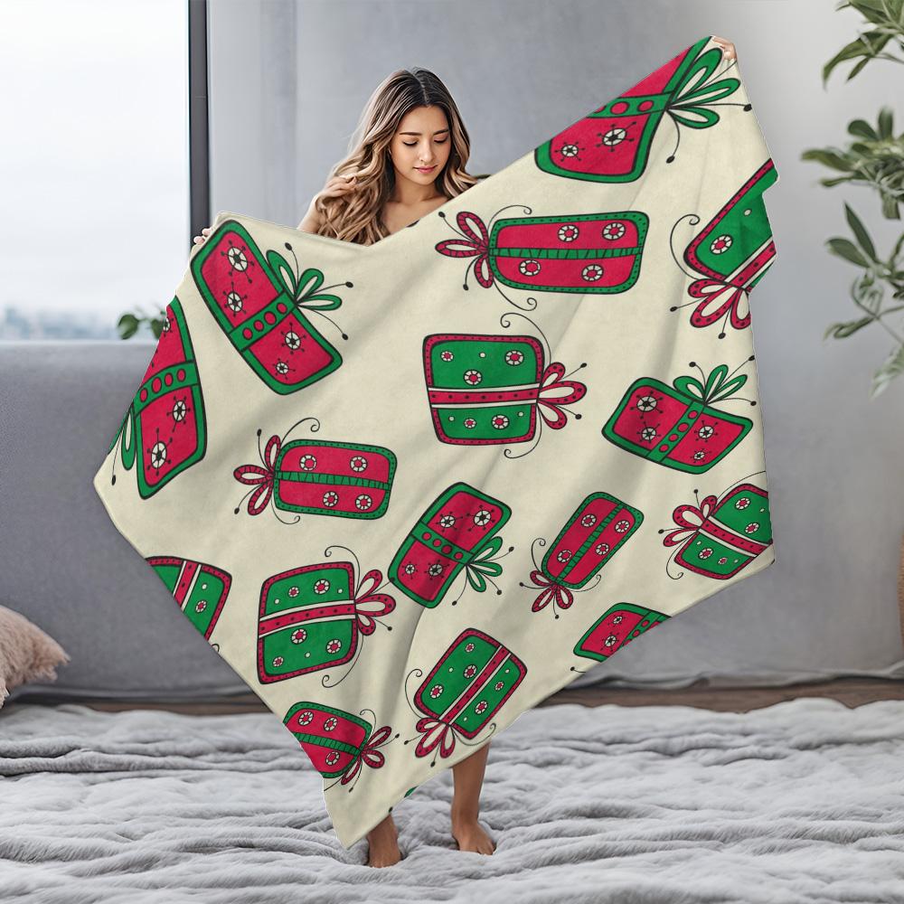 Cozy Throw Blanket Soft Warm Fuzzy Sherpa Fleece Blanket Decorative Bedspread Living Room Dorm Decor Gift