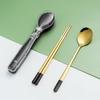 Ruhan 304 Stainless Steel Travel Cutlery Set