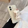 Korean high-end silk scarf wristband for iPhone16Pro max Apple 17 mobile phone case 15/14 wave case