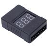 10PCS Lithium Battery Low Voltage Alarm ABS Shell Reverse Connection Protection Battery Voltage Tester