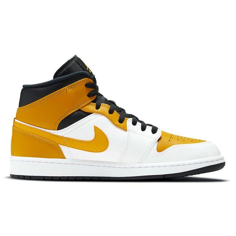 Air Jordan 1 Mid 'University Gold' 554724-170