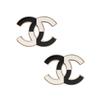 CHANEL [23 Early Spring New Products] Fashion Trend Brooch Women's Black/White