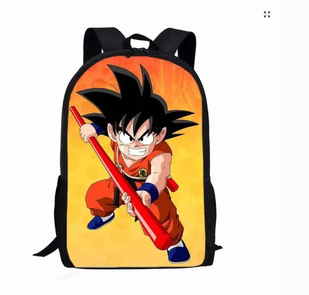 Anime Peripheral Dragon Ball Backpack Dragonball Student School Bag Wukong Polyester Backpack Backpack
