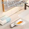 Mini Mop Self-Squeeze Window Cleaner Tool for Bathroom Tight Spaces Mirror Tile Kitchen Dining Table Car Household Cleaning Tool