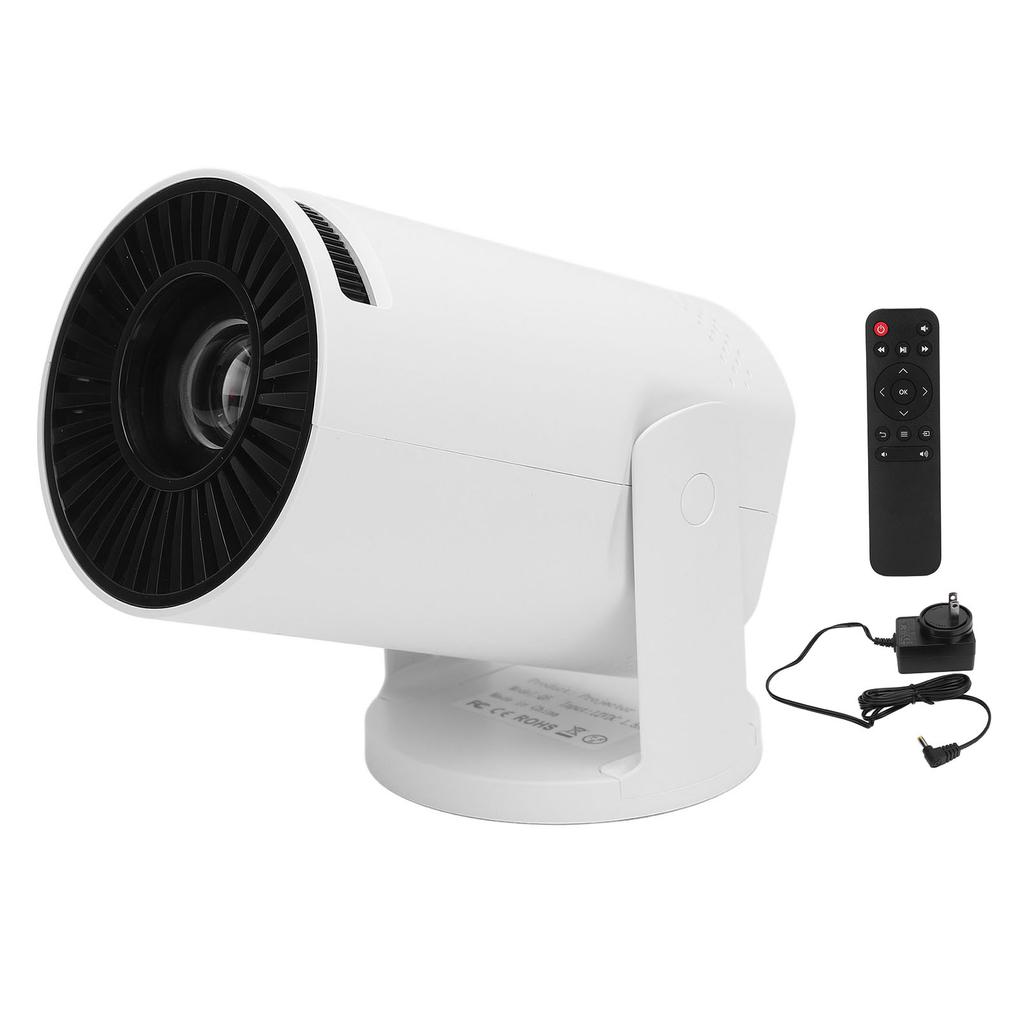 Small Projector Portable 1080P Automatic Correction Wireless Wired Projection Outdoor Projector for